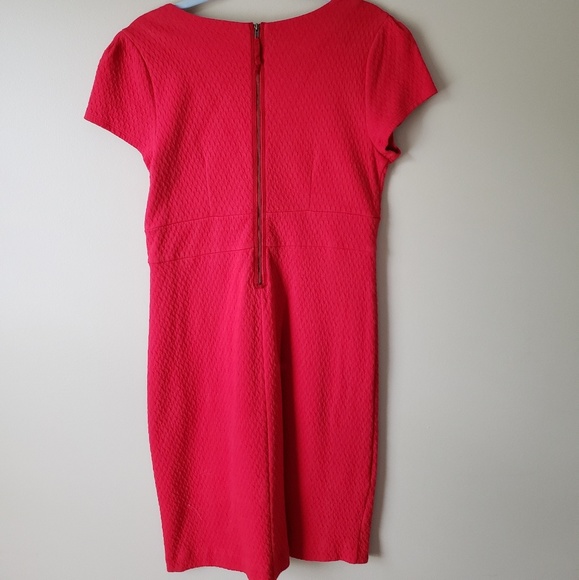 Anthropologie Maeve red stretch dress - Picture 3 of 4